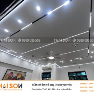 Trần nhôm tổ ong